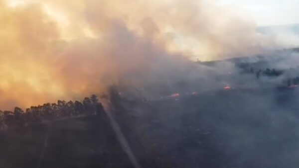 Fue controlado el incendio que se desató en Estancia Grande