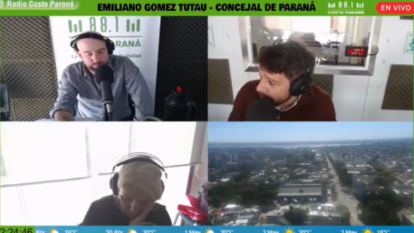 Parque Industrial y estacionamiento medido, temas analizados por el concejal Gómez Tutau